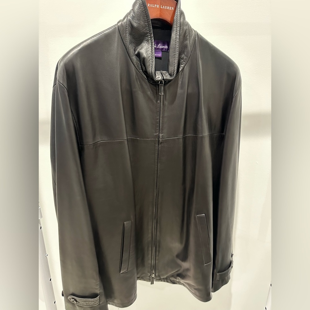 Men’s Ralph Lauren Purple Label XL Lambskin jacket